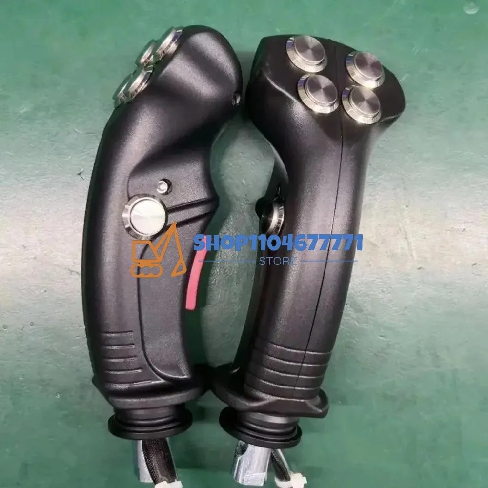 

Excavation Clip Grab Logging Ironstone Agricultural Harvester Modified Electronic Control 6 Button Joystick Handle Accessories