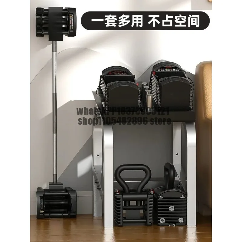 Dumbbells expandable, adjustable men's fitness home rubber drawer dumbbells