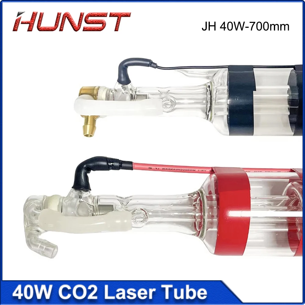 Hunst JH 40W CO2 أنبوب ليزر قطر 50 مم طول المصباح بالليزر 700 مم لآلة قطع النقش #5