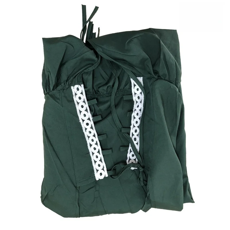 2025년 신상 루이니 코스튬 트렌디 스퀘어 칼라 허리 조임 미드센추리 예술적 복고풍 여성 패션 세트/학생용 또는...