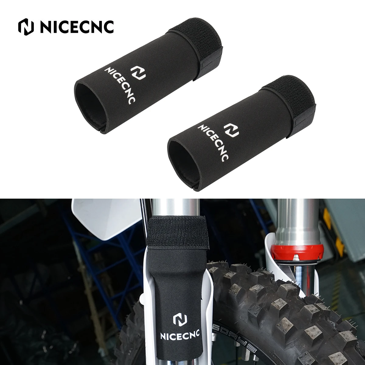 

NiceCNC 37-50mm Front Fork Sock Guard For KTM 690 SMC SMCR Enduro R 790 890 Adventure R 390 Adventure 1290 Super Adventure