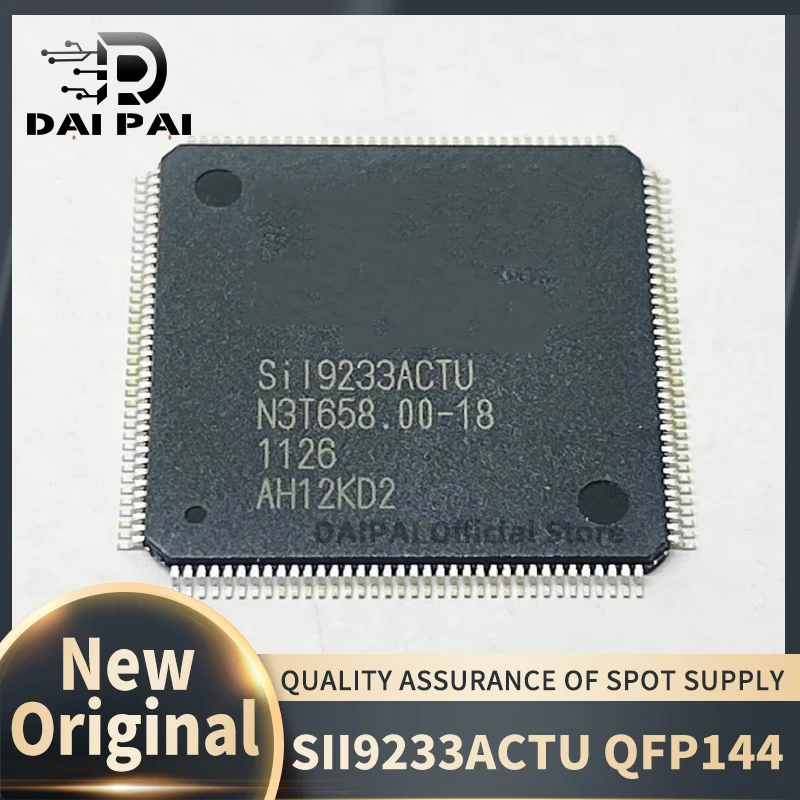 (5piece)100% New original SII9233ACTU SIL9233ACTU SII9233 QFP144 Video interface chip