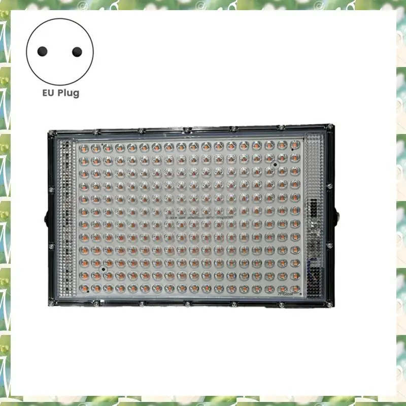 FIZP Phytolamp Bereiklamp Buitenschijnwerper voor planten Tent Bloemzaaien 200W EU-stekker