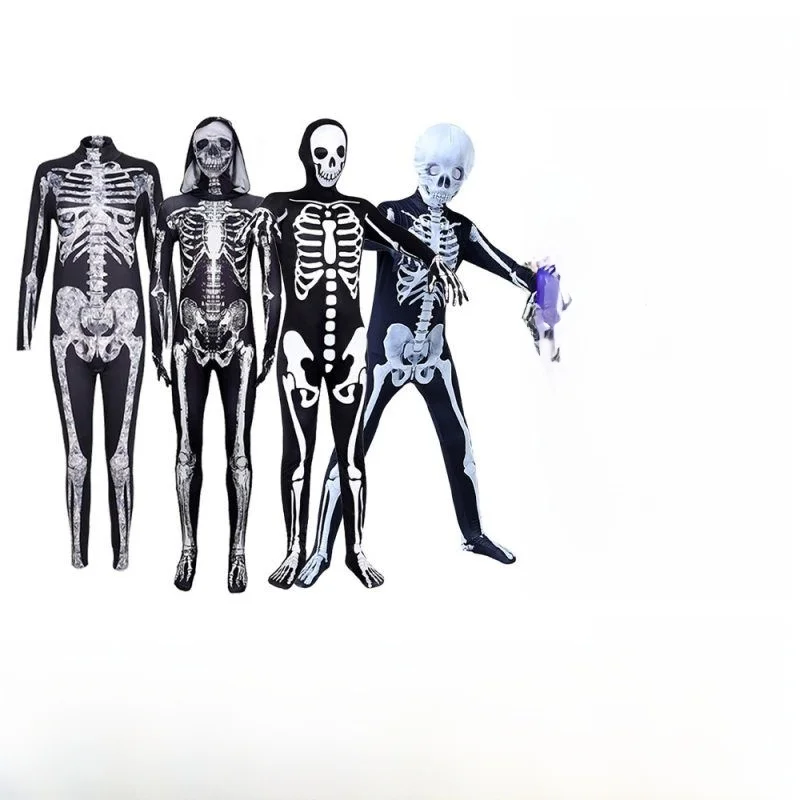 لوهوين تأثيري الهيكل العظمي الهيكل العظمي البشري زي التحول Fsy العظام الزي المرأة المرحلة العرقية زي