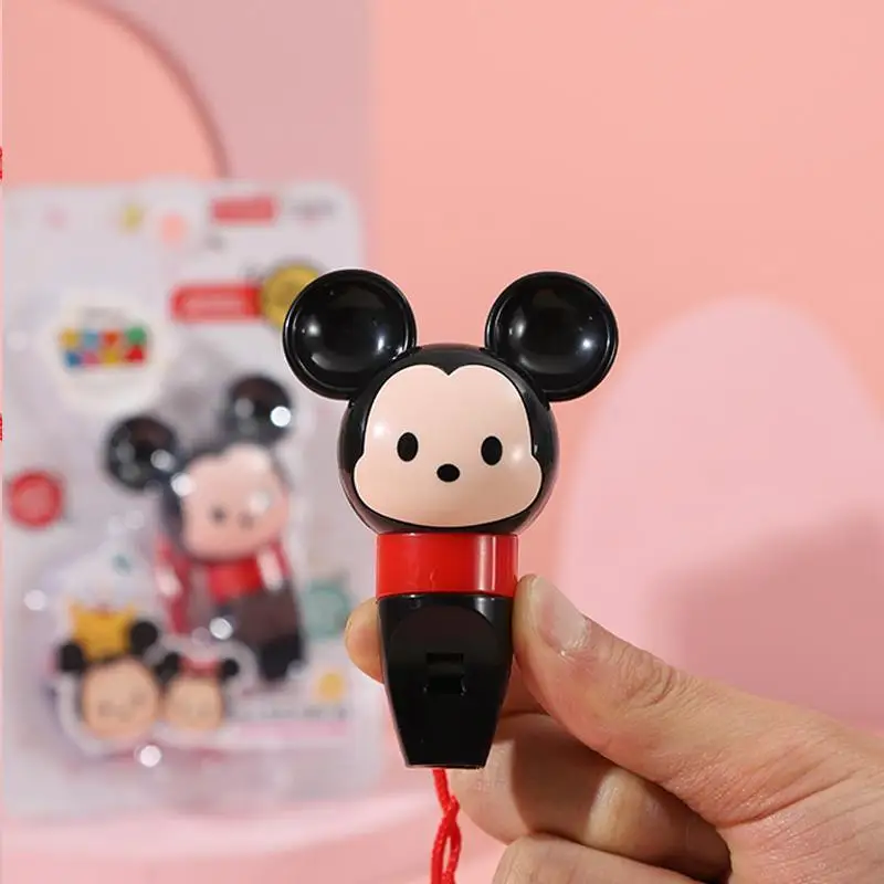 Disney Mickey Minnie Whistle for Children's Basketball Football Game Referee Training Whistle Cartoon Outdoor Whistle Kids Gifts