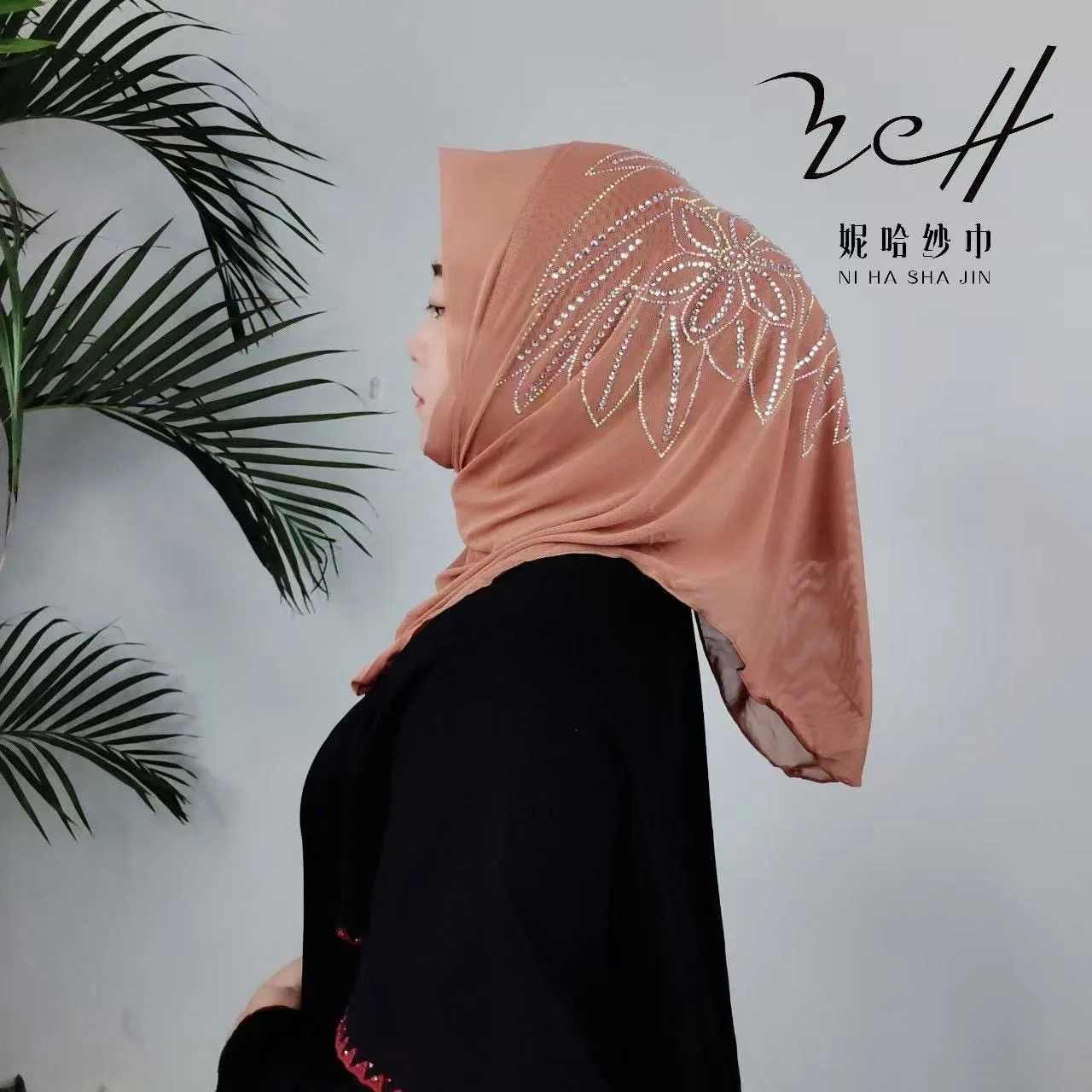 Head Cover 2026 Ready to Wear, Muslim, Sweet Girls Casual Mesh Hijab 6