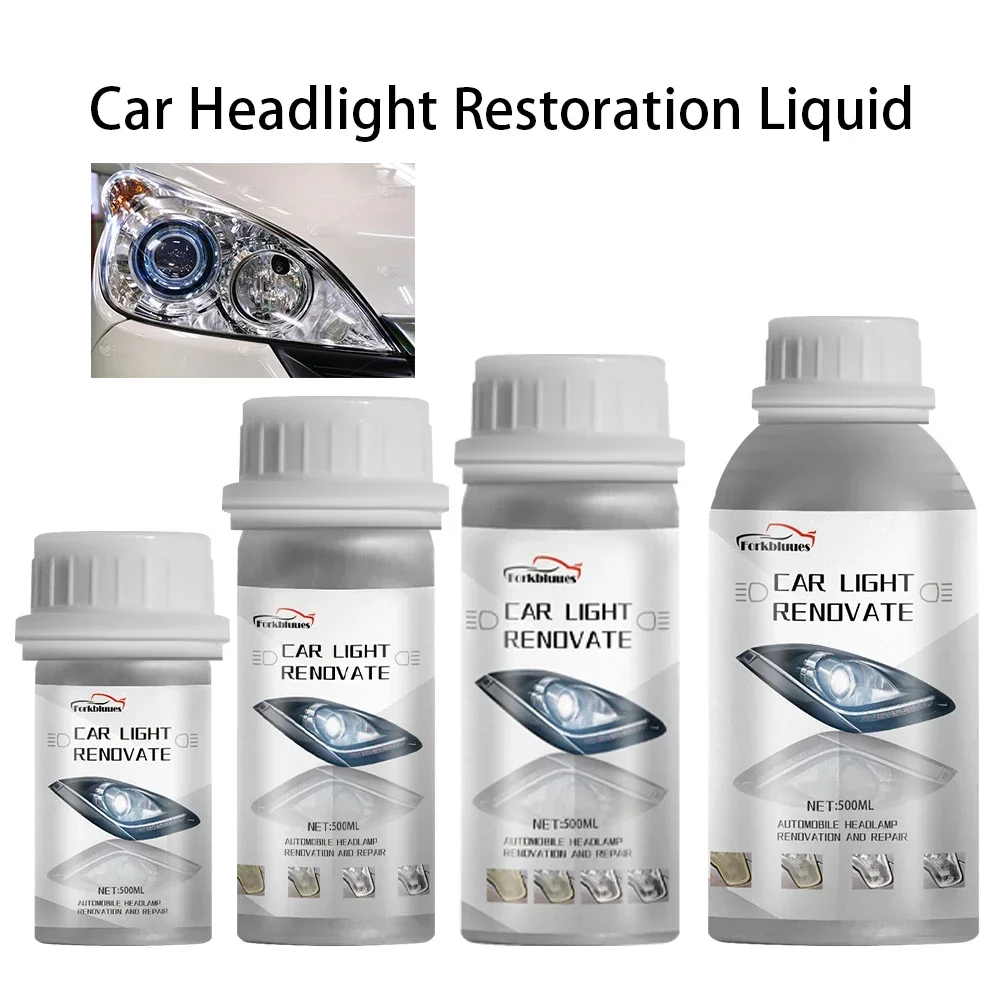 

Headlights Liquid Polymer Headlight Chemical Polish Repair Fluid Refurbishment Scratch Repair Polishing Headlights Kit