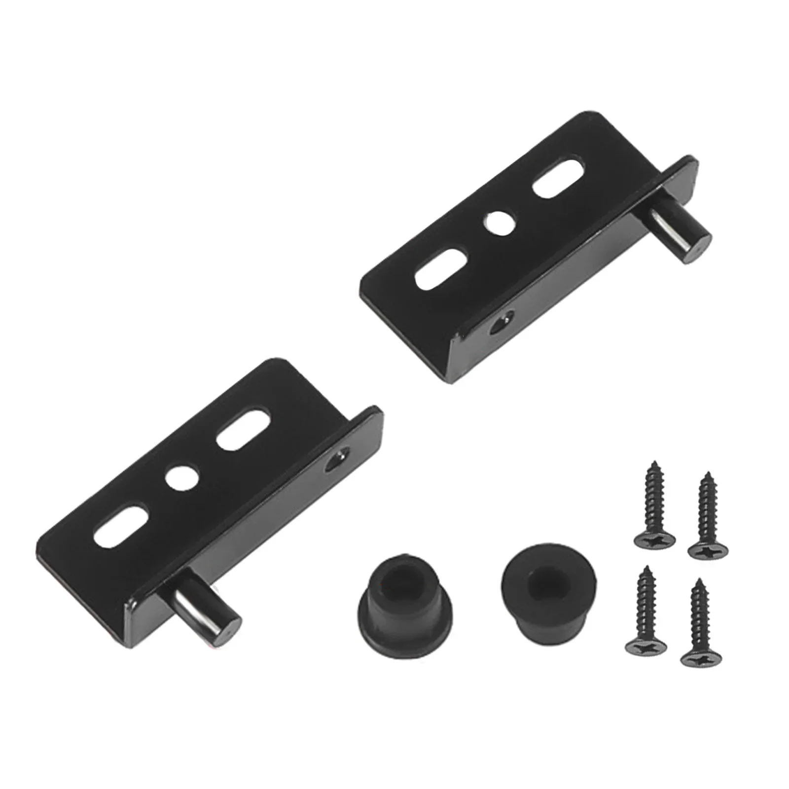 Pivot Hinge Hinge Set With Screws For Wooden Doors Multifunctional Plastic Covers Right Angle Pivot High Quality