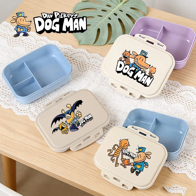 

Dogs Mans Bento Lunch Box women Cartoon Print Food Storage Containers Student School Picnic Lunchbox men Dinner Fruits Case Gift