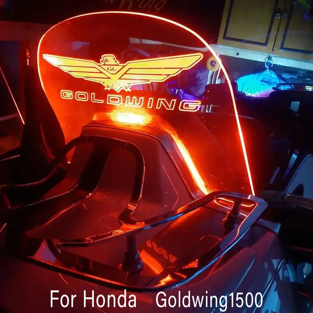 Goldwing 1500 Motorcycle Windshield For Honda Goldwing1500 Accessories  Gold Wing 1500 Rear Deflector Rear Spoiler GL1500 1500GL