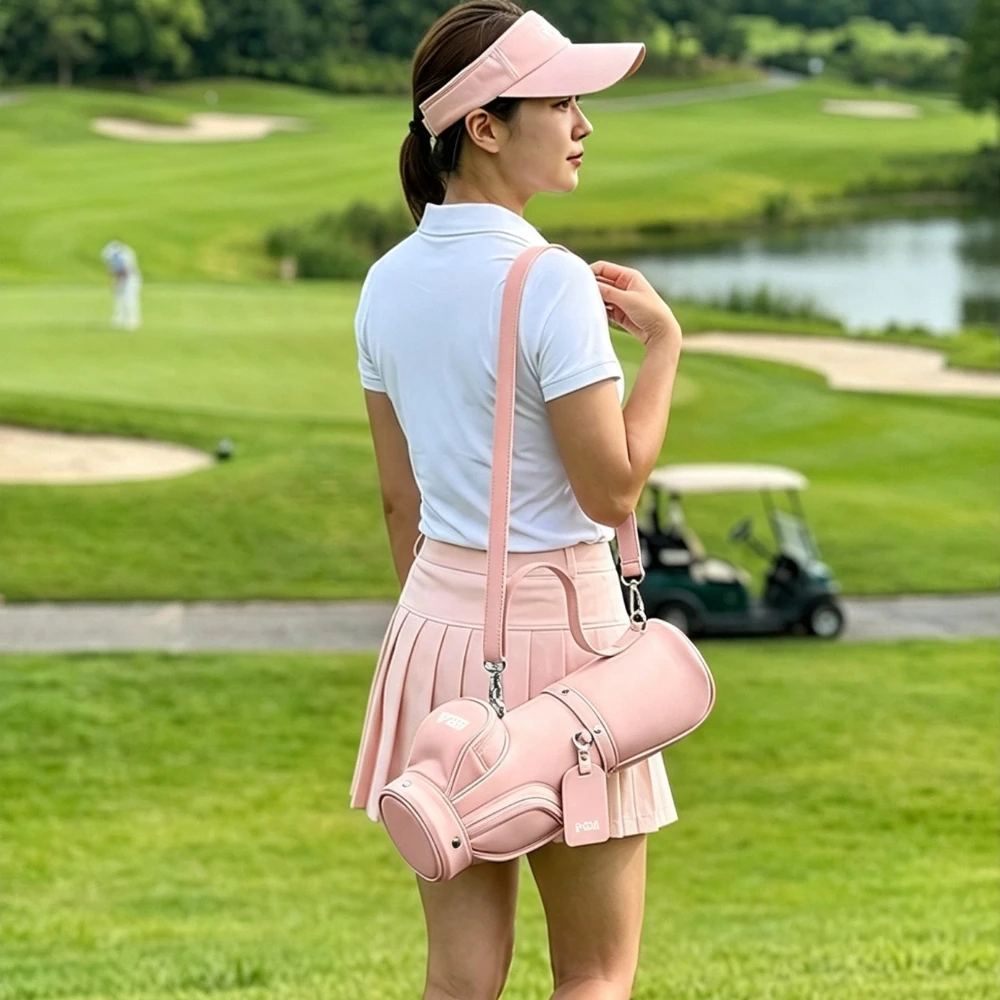 PGM Golf Clothing Bag Korean Women's Crossbody Bag  Small Handheld Ball Bag Portable Off Field Handbag
