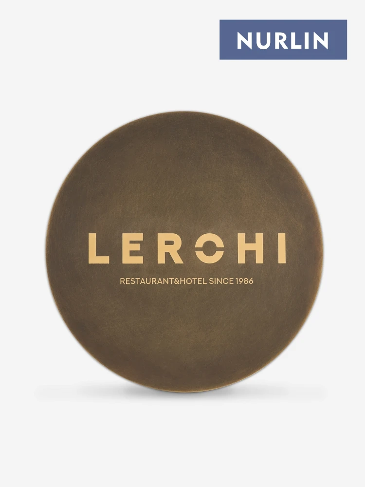 

Nurlin Brass Address Plaque Design Hotel Company Park Image Metal Award Logo Signs Private customized Gold Aged Brass Signage