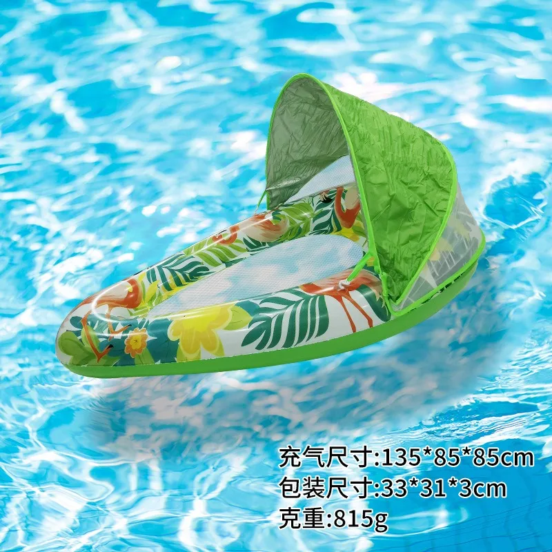 Balés de piscina inflables para diversión acuática, sofá de almacenamiento inflado de PVC, sillón flotante para natación de verano, playa, 135cm