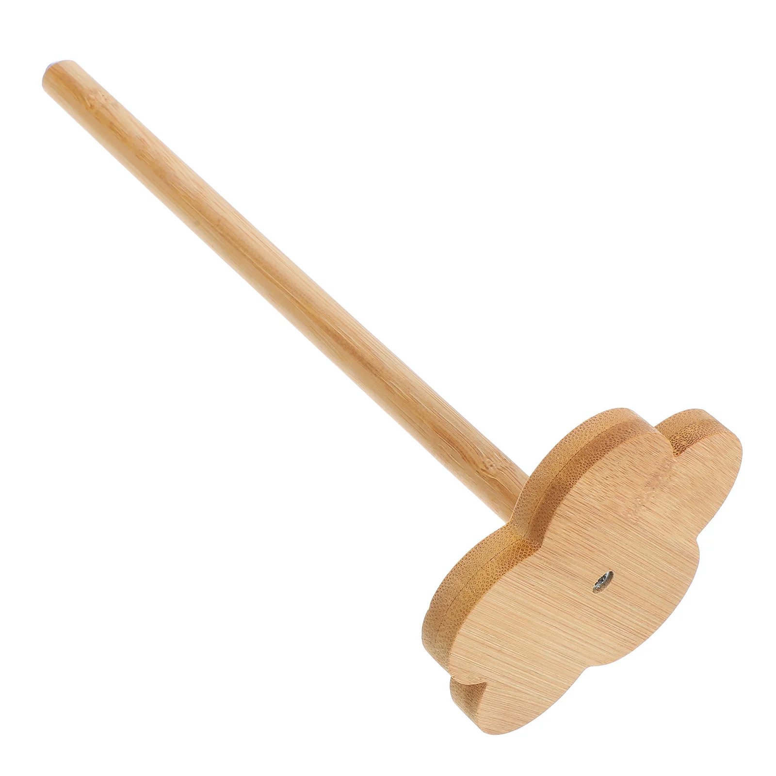 حامل غزل الخيزران للحياكة والحياكة الدورية الخشب بكرة المنظم السلس الغزل الاستغناء أداة للحرف اليدوية تخزين سطح المكتب #3