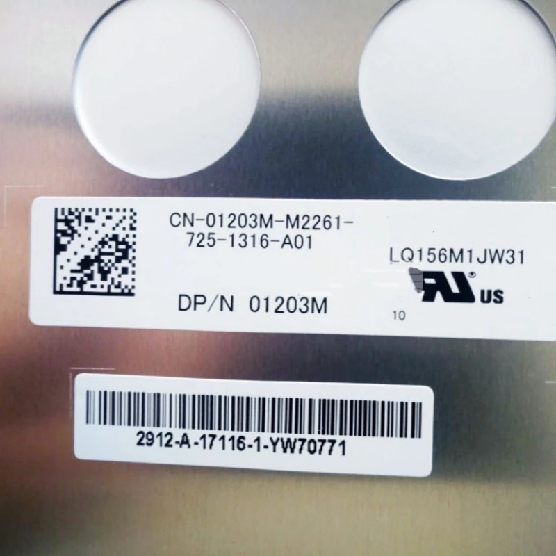 

LQ156M1JW31 15.6" 1920X1080 LCD Screen For Dell XPS 15 9560 9550 NON-TOUCH