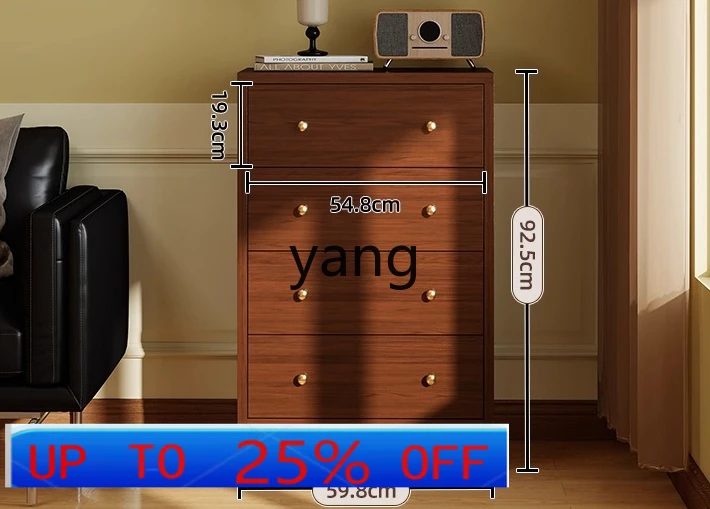 

LMM solid wood steel chest antique door cabinet bedroom wall storage drawer