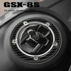 GSX8S 2023 액세서리 오토바이 3D 에폭시 송진 스티커, 보호 데칼 스티커, 스즈키 GSX-8S GSX 8S 2023-