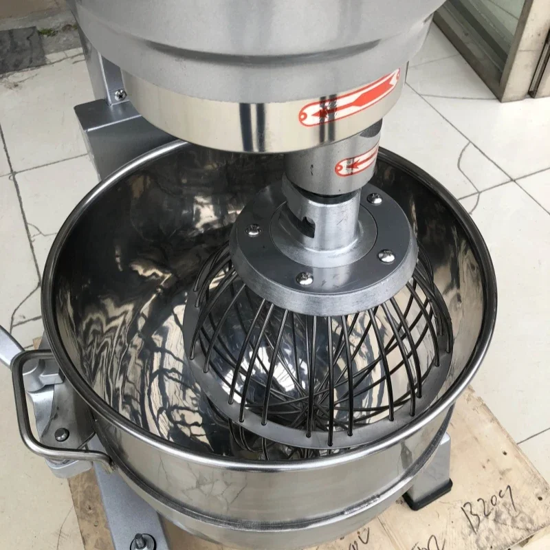 Electric Industrial Commercial Food Planetary Mixer Stirring Mixer Egg Cake Milk Whipping Cream Bread Spiral Dough Mixer