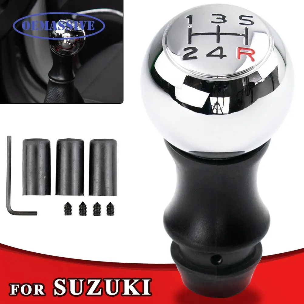 5 Speed MT Gear Shift Knob Lever Stick Pen For Suzuki Swift 2005-2010 / SX4 2007-2013 / ALTO 2010-2015 Car Styling Accessories