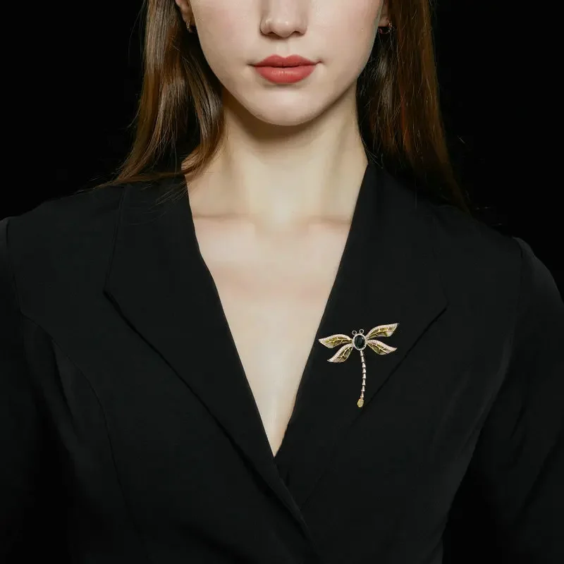 

Retro dynamic bug series clothing and accessories, cardigan fixed pins, colored drip oil 2025 new