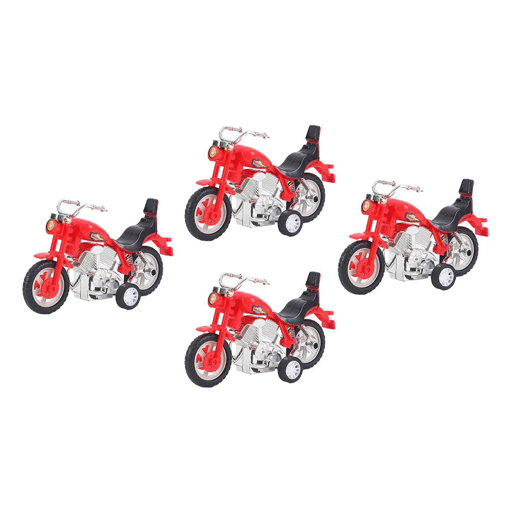 4-delige pull-back motorfiets voor kinderen ATV kinderen speelgoed motorfietsen motor mini speelgoed miniatuur