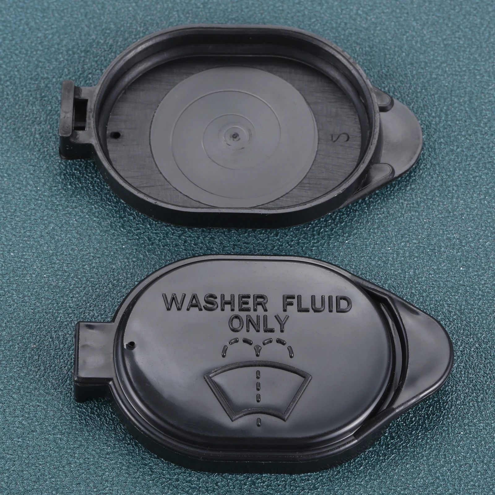 2/1pc Car Washer Bottle Cap Windshield Wiper Washer Fluid Reservoir Cover For Geely Emgrand G EC7 S Water Tank Bottle Cap Black