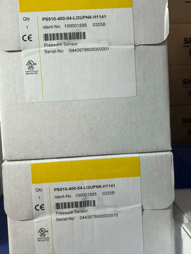 100% New and Original Pressure Switches PS510-400-04-LI2UPN8-H1141 FedEx /UPS / DHL fast delivery Warranty One-year