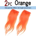 2 piezas de color naranja
