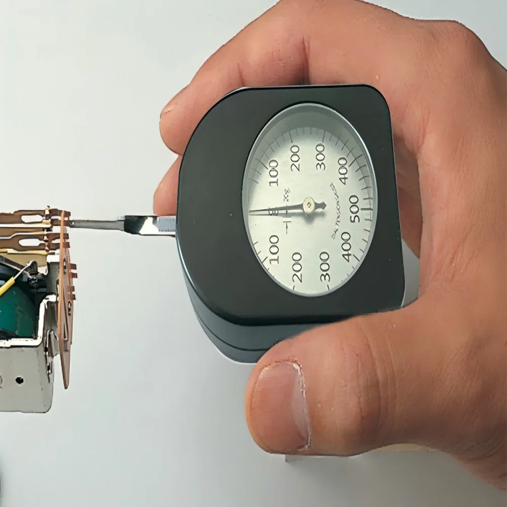 Dial Tension Gauge Meter  Type Analog Force Gauge Single Pointer Tensiometro