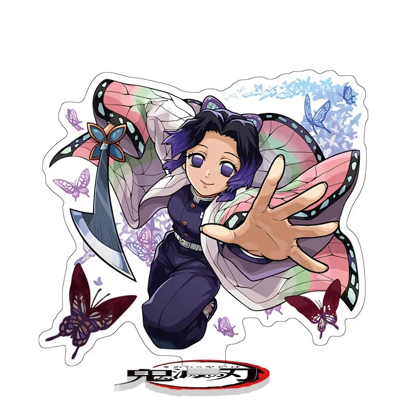 Demon Slayer Animation Comics Peripheral Toys Tanjitou Inosuke Nezuko Acrylic Stand-Up Sign Anime Action Figure Model Collection