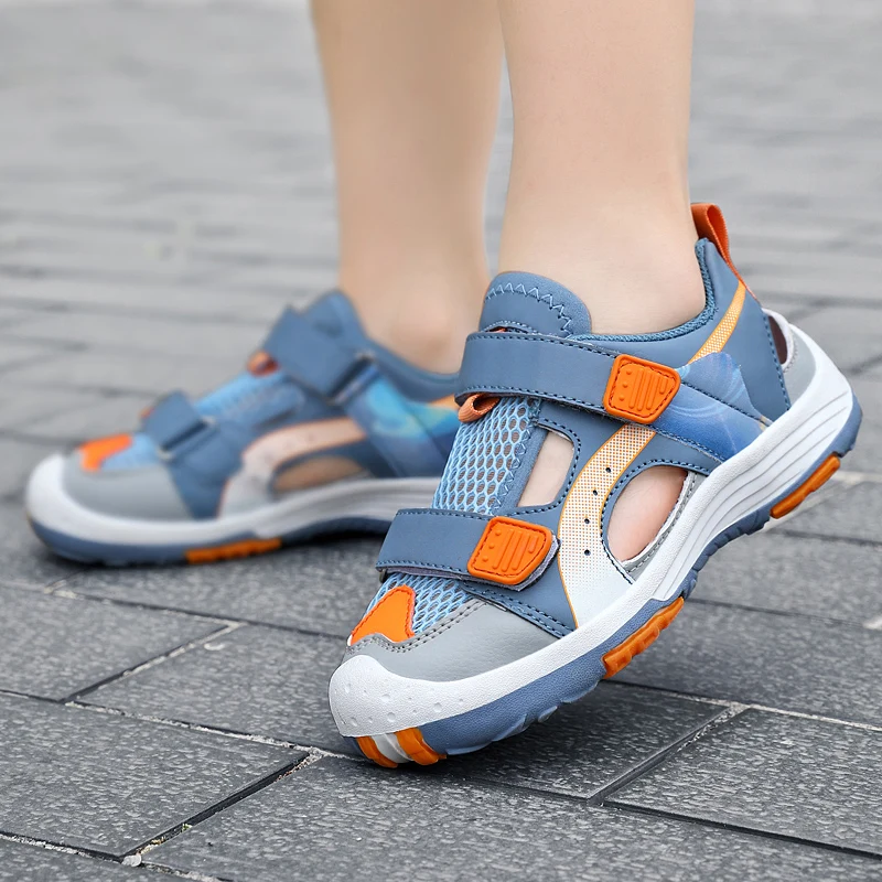 Breathable Sport Sandals Summer Sandals for Boys Casual Beach Shoe Comfortable Soft Sole Kids Shoes Fashion Non-slip Sandalias