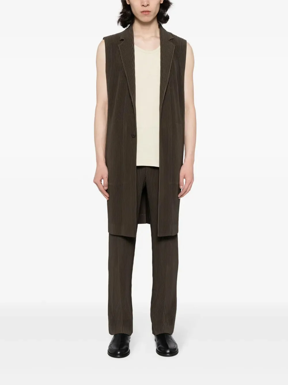 

Fashion Tailored 2 Pieces Vest Pants Man Suits Corduroy Fabric Notched Lapel Single Breasted Modern OverCoat Customized Sizing