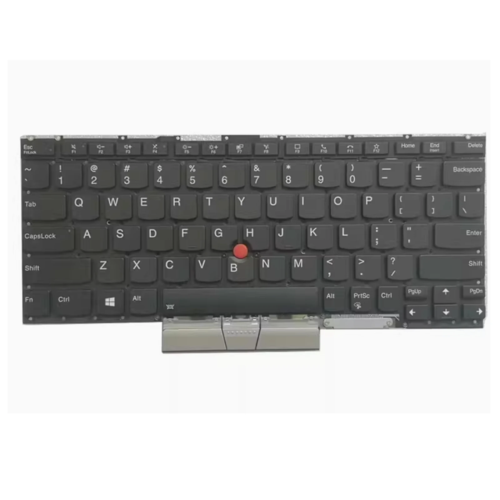 Laptop Keyboard For Lenovo ThinkPad X1 Titanium Yoga Gen.1 Black US English Layout