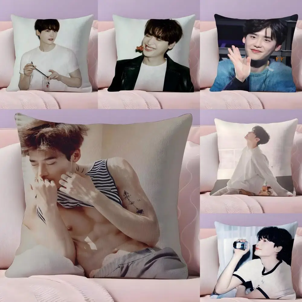 

Корейский актер Ли Чон-sukS наволочка шелковистая короткая плюшевая с невидимой молнией пылезащитный чехол для диванной подушки для домашнего декора