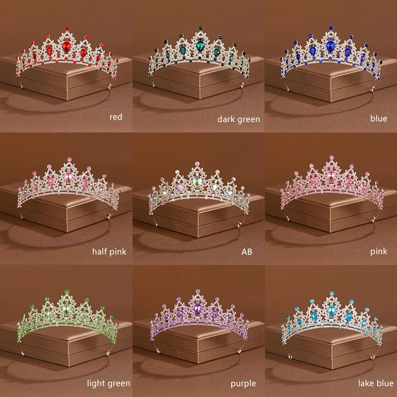 Headwear Multiple Colors Available Ladies' Rhinestone Wedding Crown Classical Party, Birthday Tiara, Thanksgiving Gift