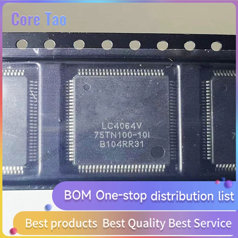 1pcs/lot LC4064V-75TN100-10I LC4064V 75TN100-10I QFP100 Microcontroller chip in stock