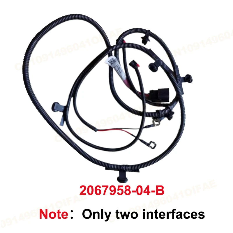 2067958 For Tesla Model 3 Front Bumper Harness With/Without Radar Interface 2067958-04-B 2067958-00-B 2017-2023 Replacement Part
