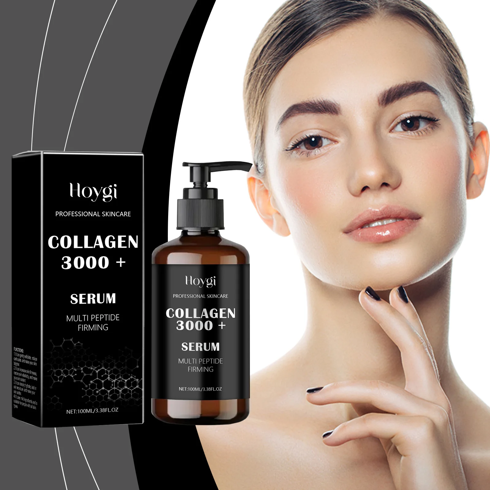 

Hoygi Hyaluronic Acid Serum Hydrating and Moisturizing Care for Skin Brightening Soft Serum Improve The Elasticity of The Skin