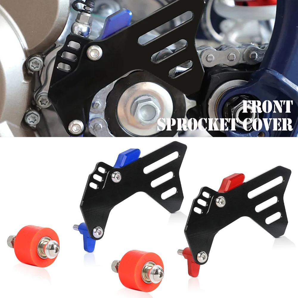 

For Husqvarna TC TE TX FC FE FX 250 350 For XC SX SXF EXC EXCF XCF XCW Front Sprocket Cover Case Saver Protector Chain Guard