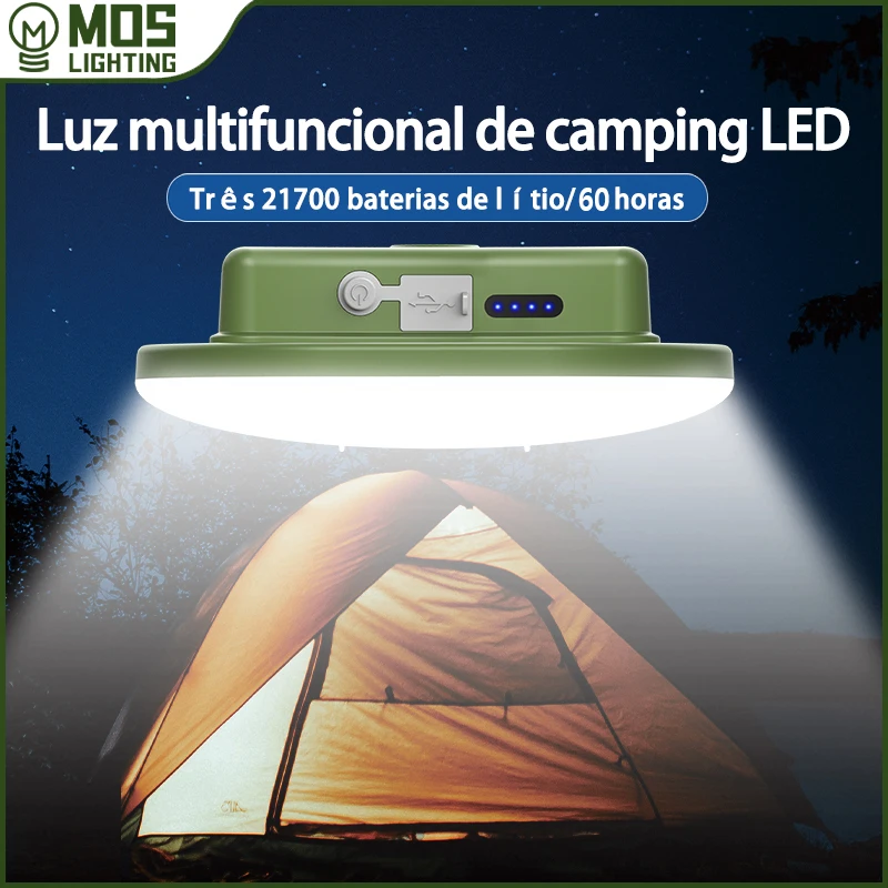 moslighting-充電式キャンプ強力ライト-マグネットズーム付き-ポータブルトーチテントライト-作業車メンテナンス照明-led-usb