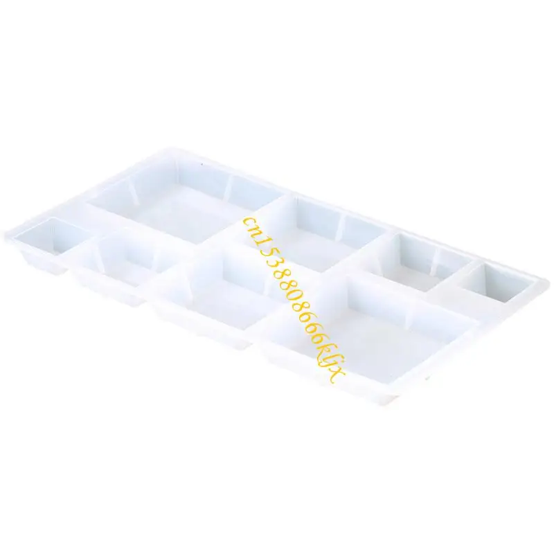 

Reusable Geometric Silicone Mold Set For DIY Crafts Multiple Sizes Temperature Resistant Smooth Demolding 066C