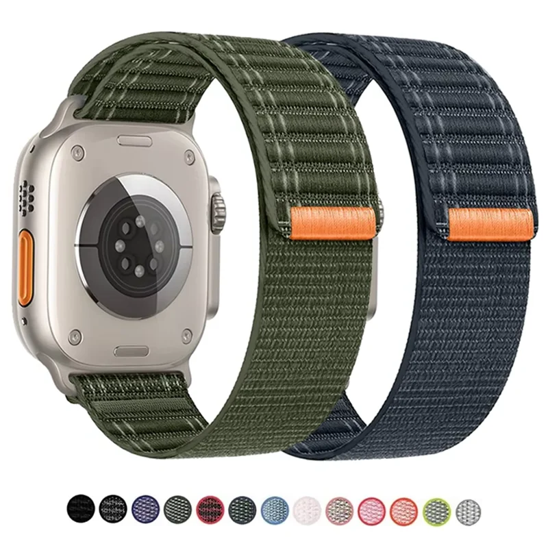 Strap For Apple Watch 49mm 46 45 44 42 41 40 38mm Breathable Waterproof Band For iWatch Ultra 4 3 2 Series 12 11 10 9 8 7 6