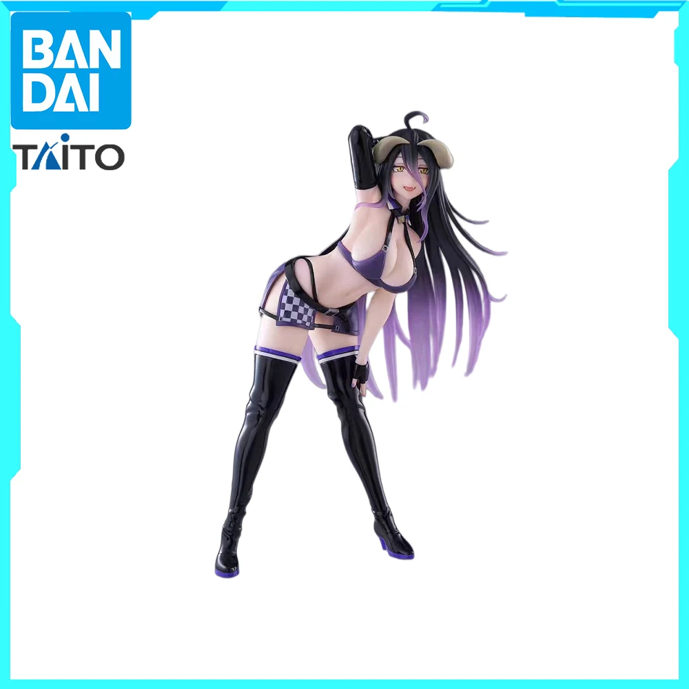 Albedo Overlord Figure Racing Girl Purple Bikini Outfit Anime Collectible Desktop Decor Ornament Gift for Anime Fans