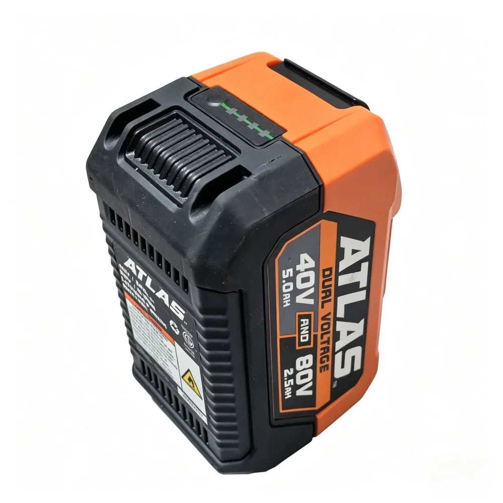 100%Original 2.5Ah 5Ah for Harbor Freight ATLAS 40V 80V 56937 56938 56939 Electric Chain Saw Lawn Mower Hedge Trimmer Battery