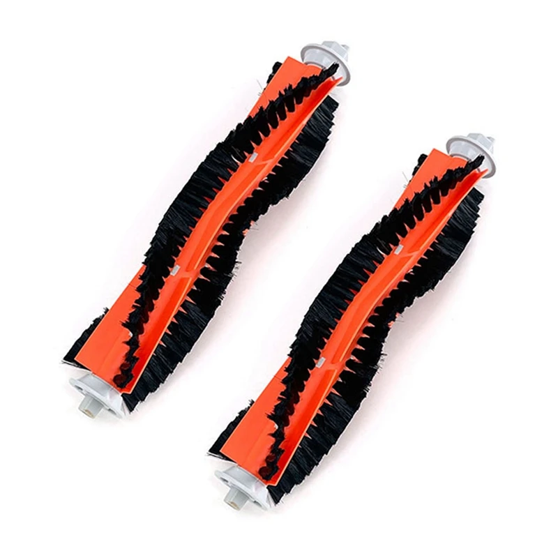 

A36F Hot 2Pcs Roller Brush For Lydsto W2 All-In-One Self-Cleaning Emptying Robotic Vacuums Cleaning Tools Vacuum Cleaner Parts