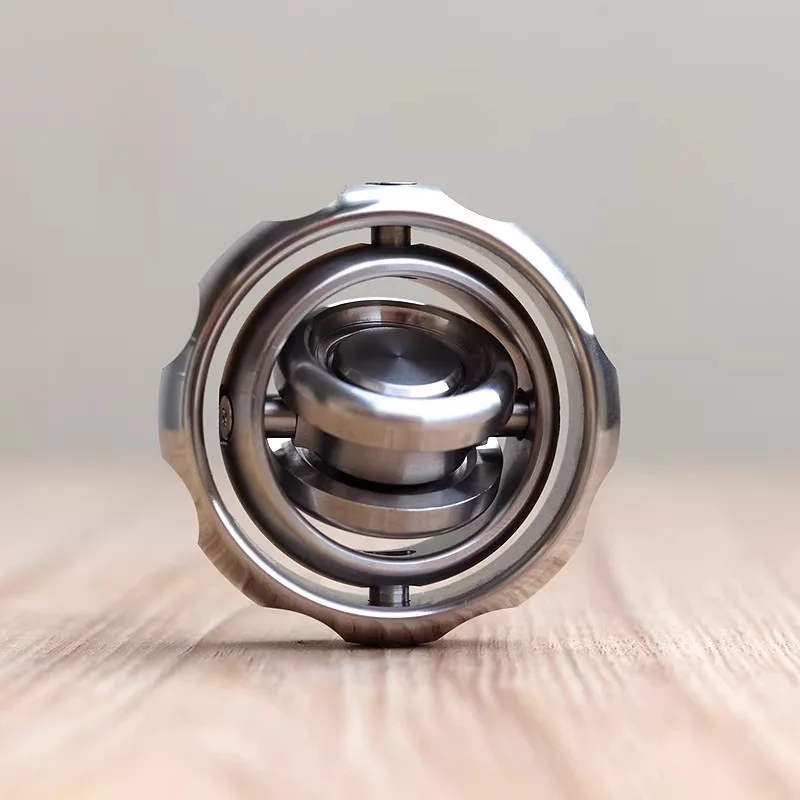 Mechforce EDC 3D Metal Fingertip Gyroscope Rotation Balance Black Technology Fidget Spinner Decompression Toy Desktop Fidget Toy