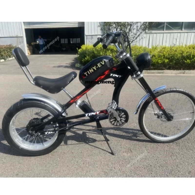 new car high carbon steel leisure wagon lithium battery brushless motor assist bicycle wholesale