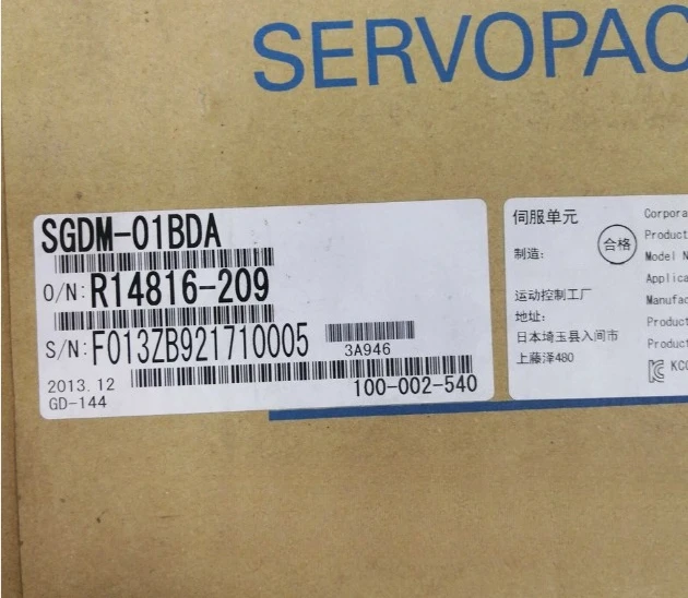 

Brand New SGDM-01BDA SGM7G-09AFC61 SGD7S-7R6A00A002 MR-J4W3-444B SGMDH-12A2A-YRA1 SGM7J-01A7C6S Expedited shipping