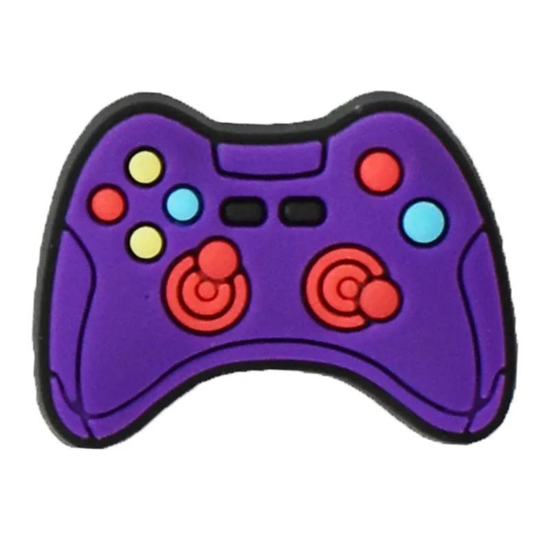 Game Shoe Charms for Crocs Accessories Gamepad Gaming Women Clogs Boy Buckle Kids Pins Decoration Jeans Men Shoes Accessories image 5