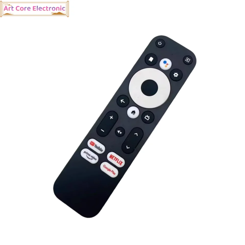 เสียงรีโมทคอนโทรลสําหรับ Homatics/Mecool S905Y4 RCOHSC008 R-C-OHS-C008 4K ได้รับการรับรอง Android TV Box